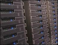 Picture of racks of storage servers